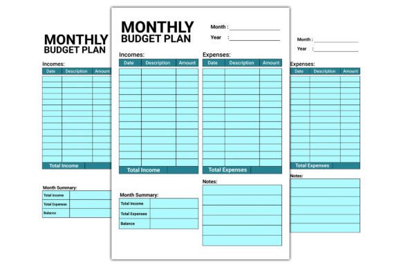 Download Monthly Budget Planner Template - Premium Resources